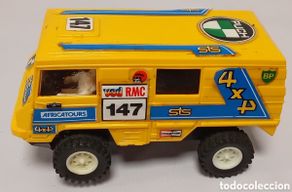 Scalextric: Pinzgauder Amarillo Ref 2204 Scalextric Sts 4x4